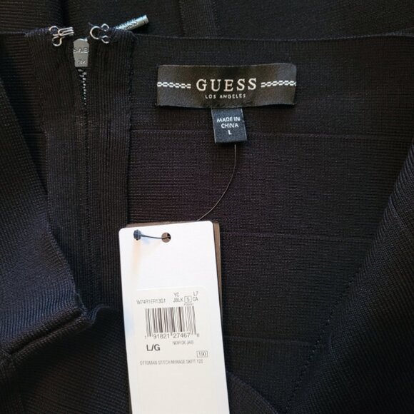 New With Tag GUESS Bodycon Mini Skirt - Picture 4 of 4